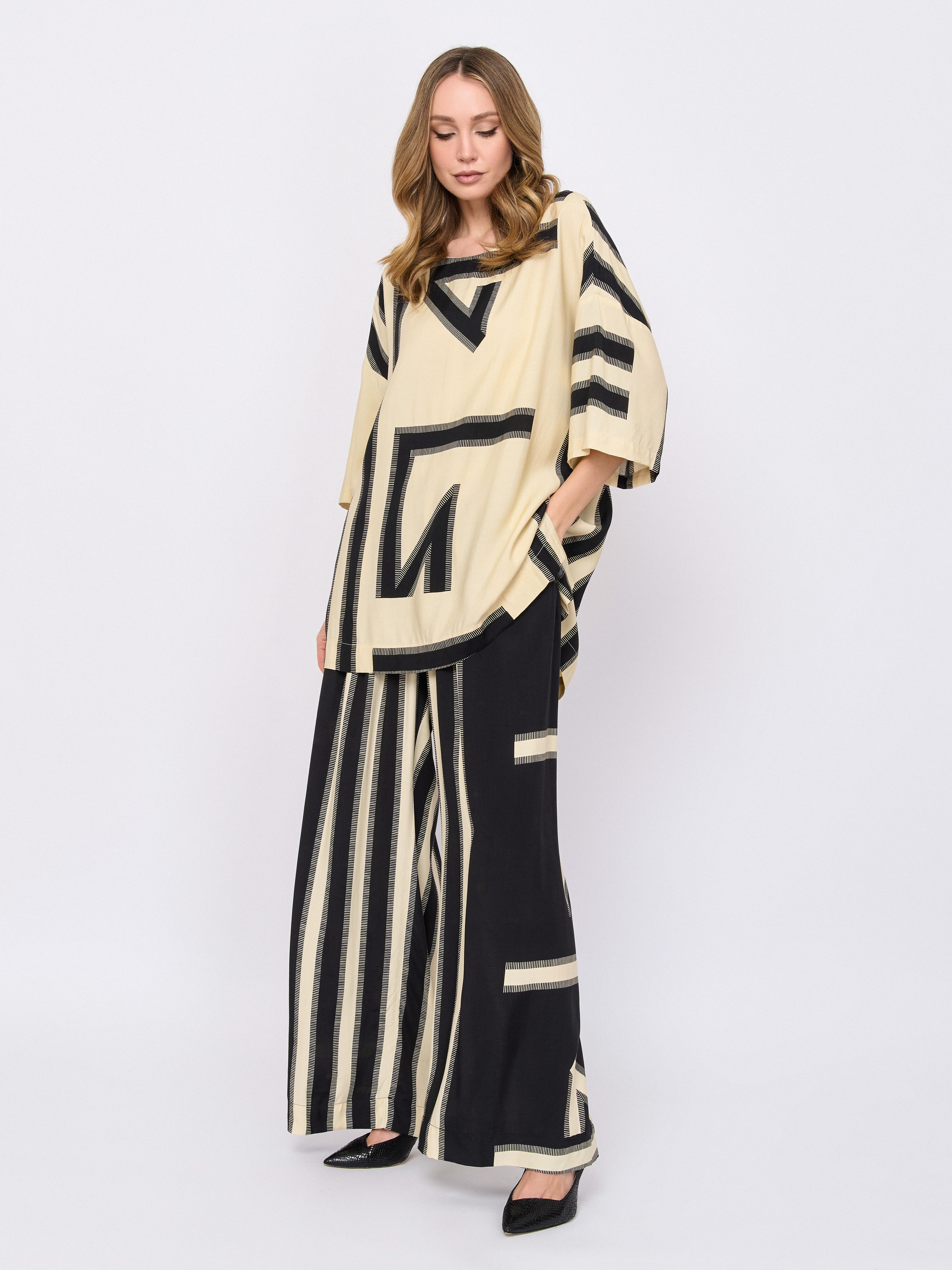 Э8301.1013/м/25-01 Блуза Mat Fashion