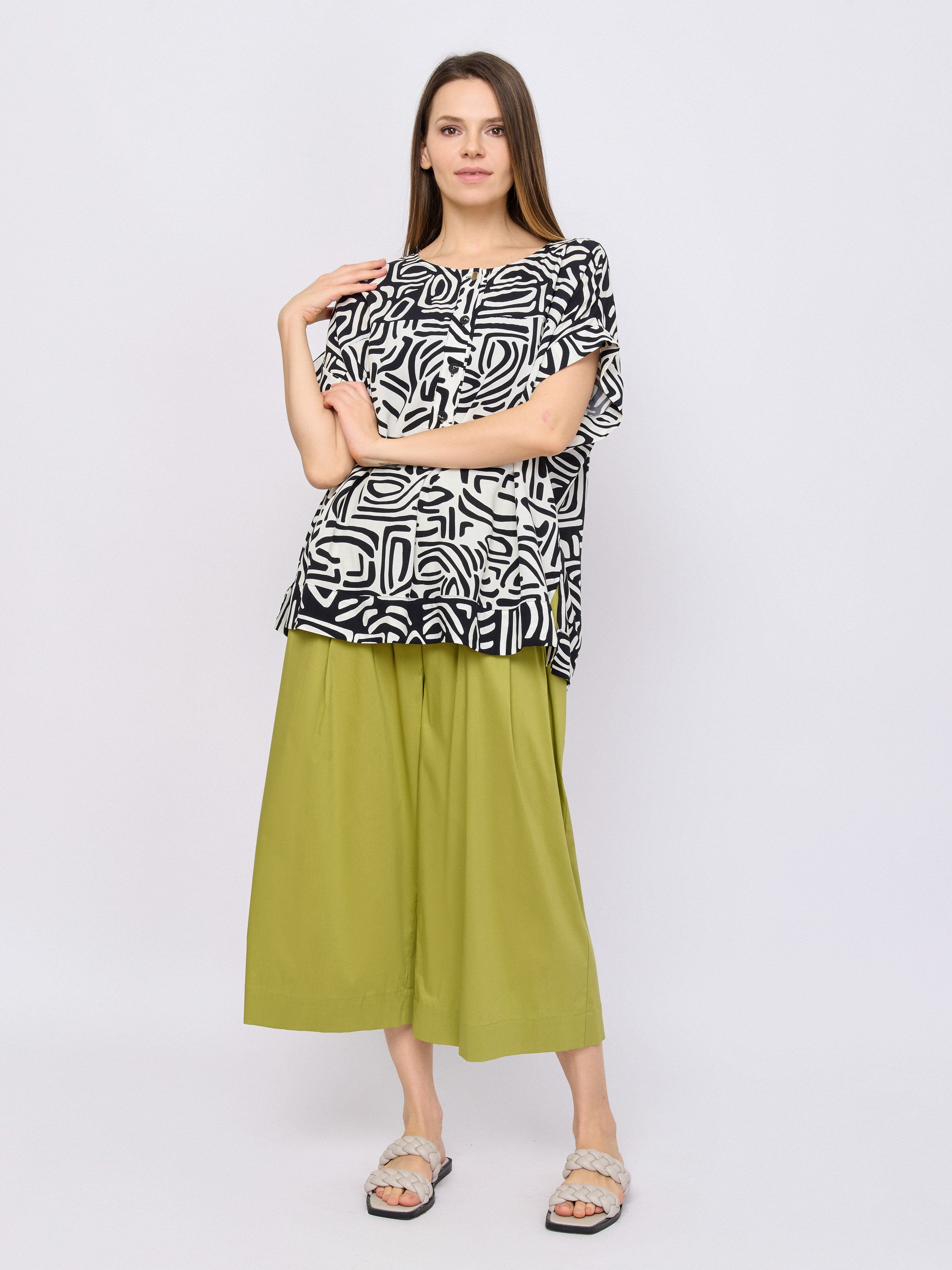 Э8301.2062/м/25-01 Брюки Mat Fashion