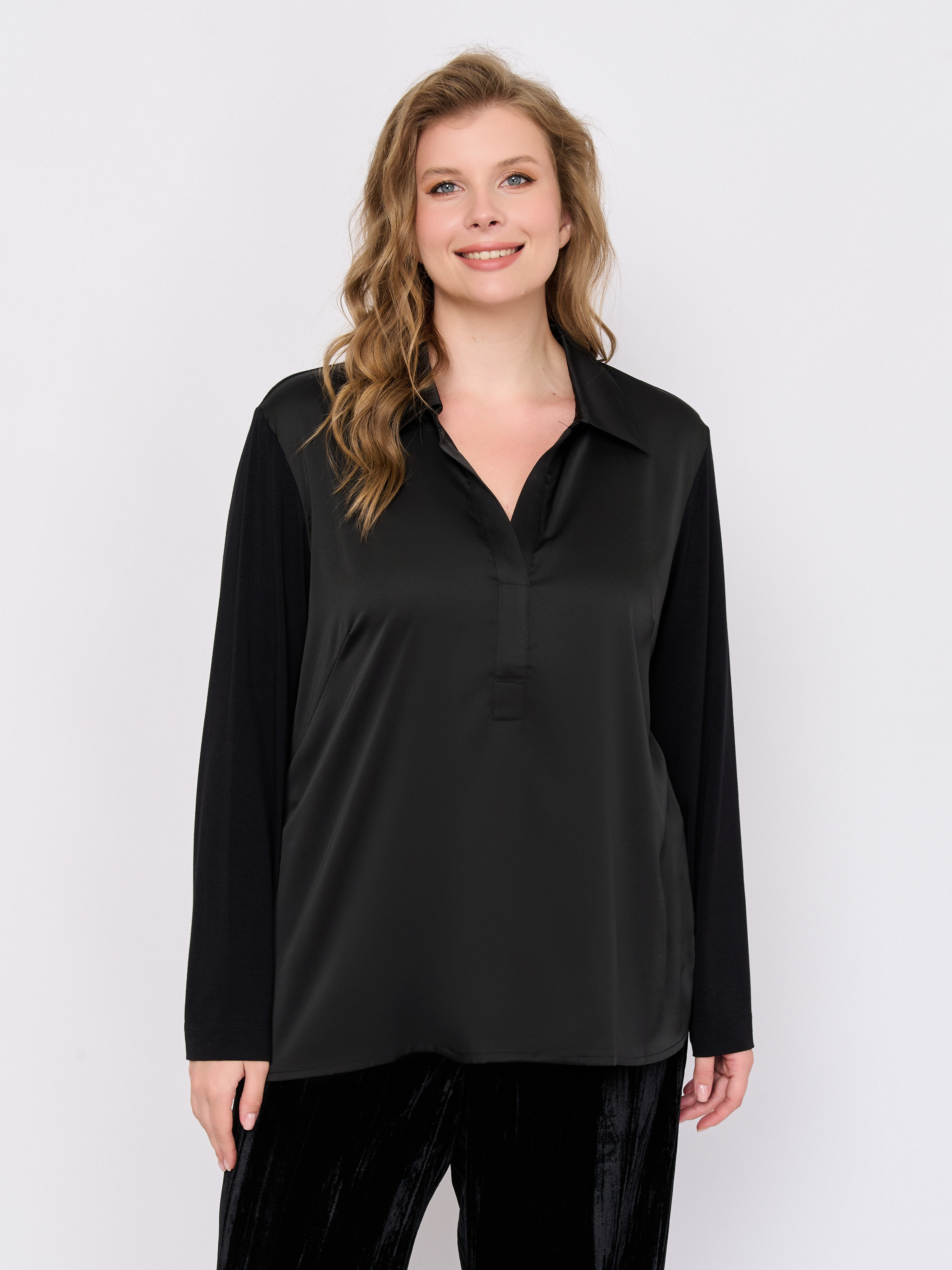 Э8401.1060/м/25-02 Блуза Mat Fashion