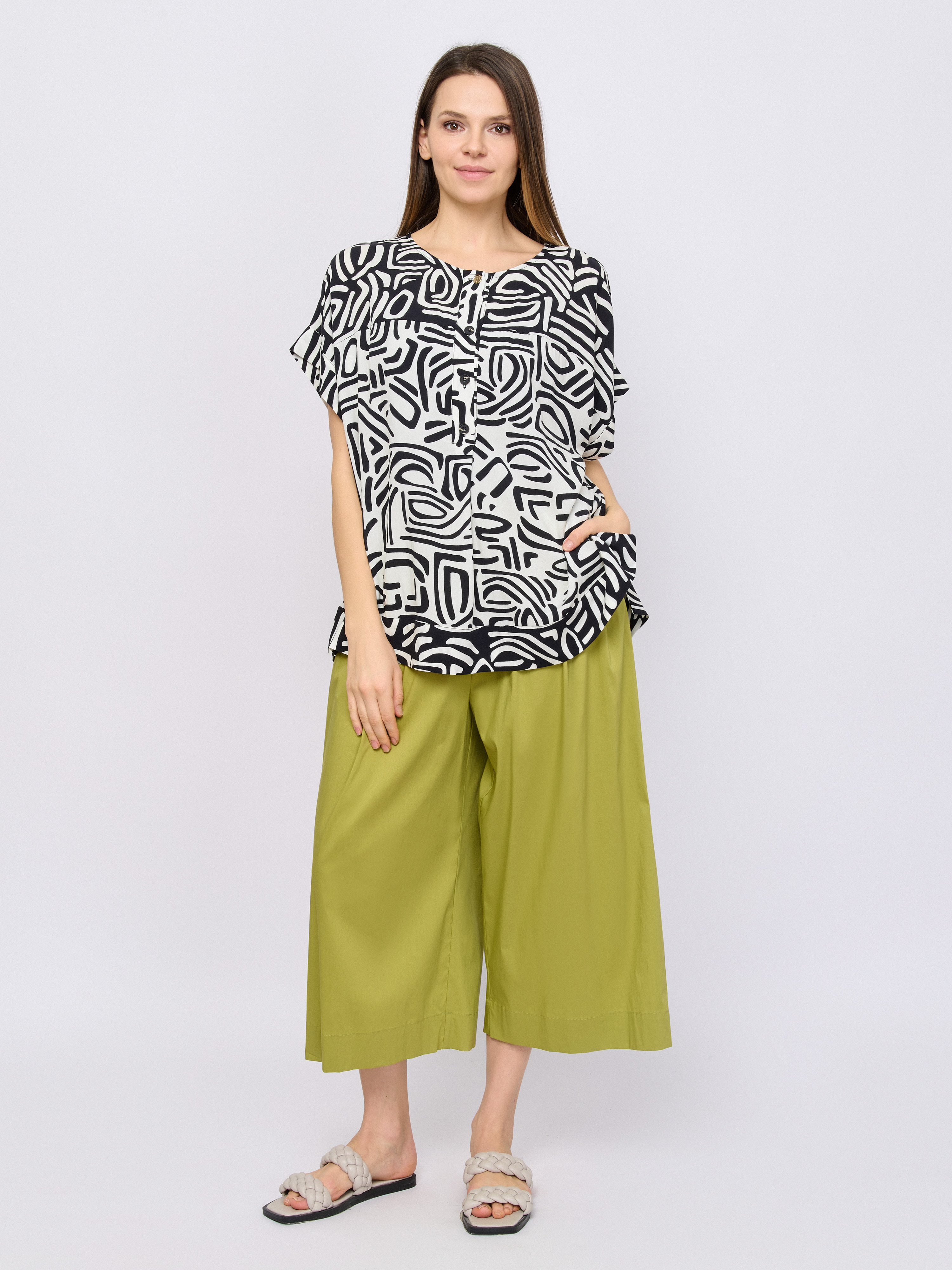 Э8301.1006/м/25-01 Блуза Mat Fashion
