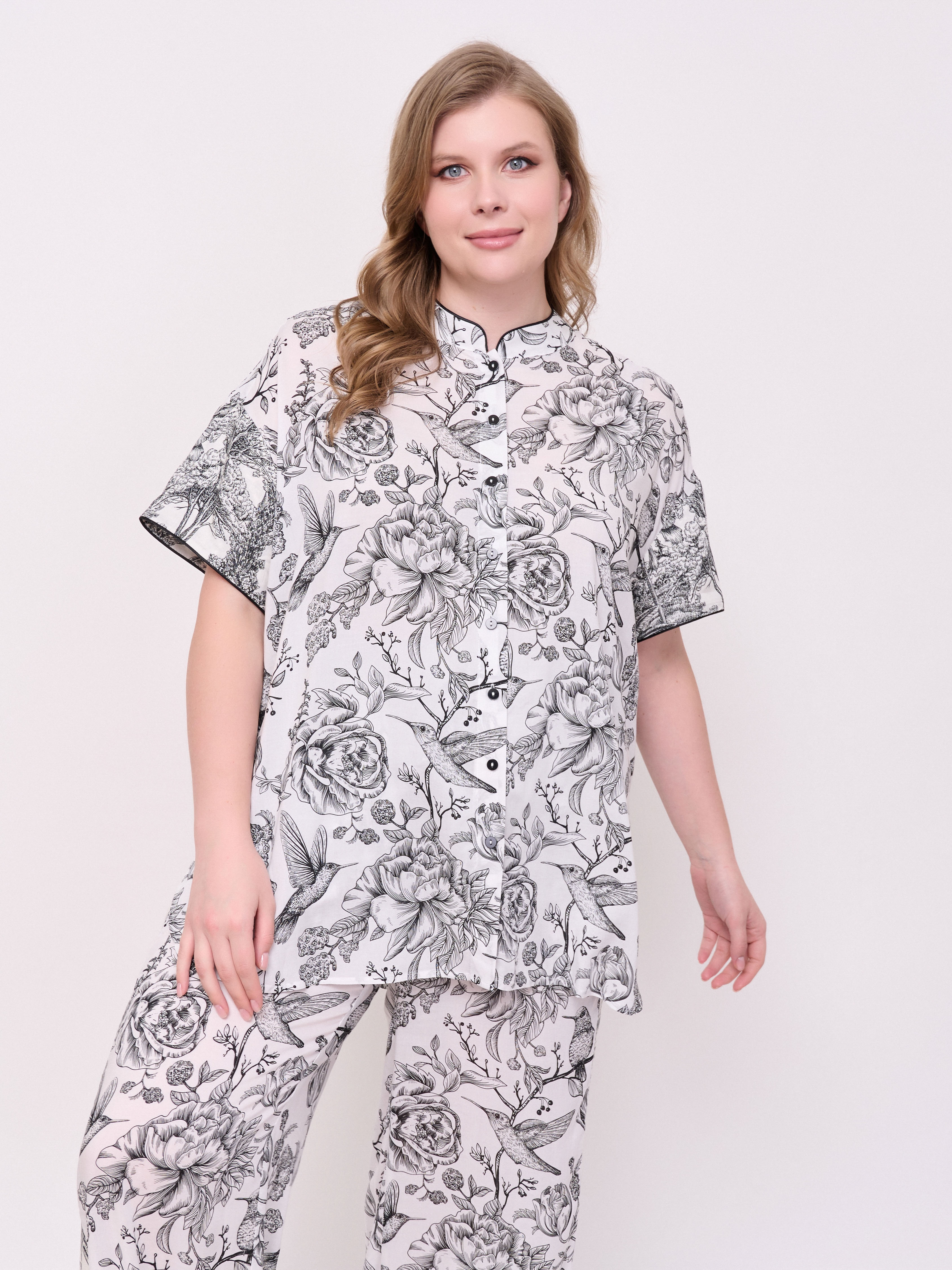 Э8101.3018/24-01 Блуза Mat Fashion