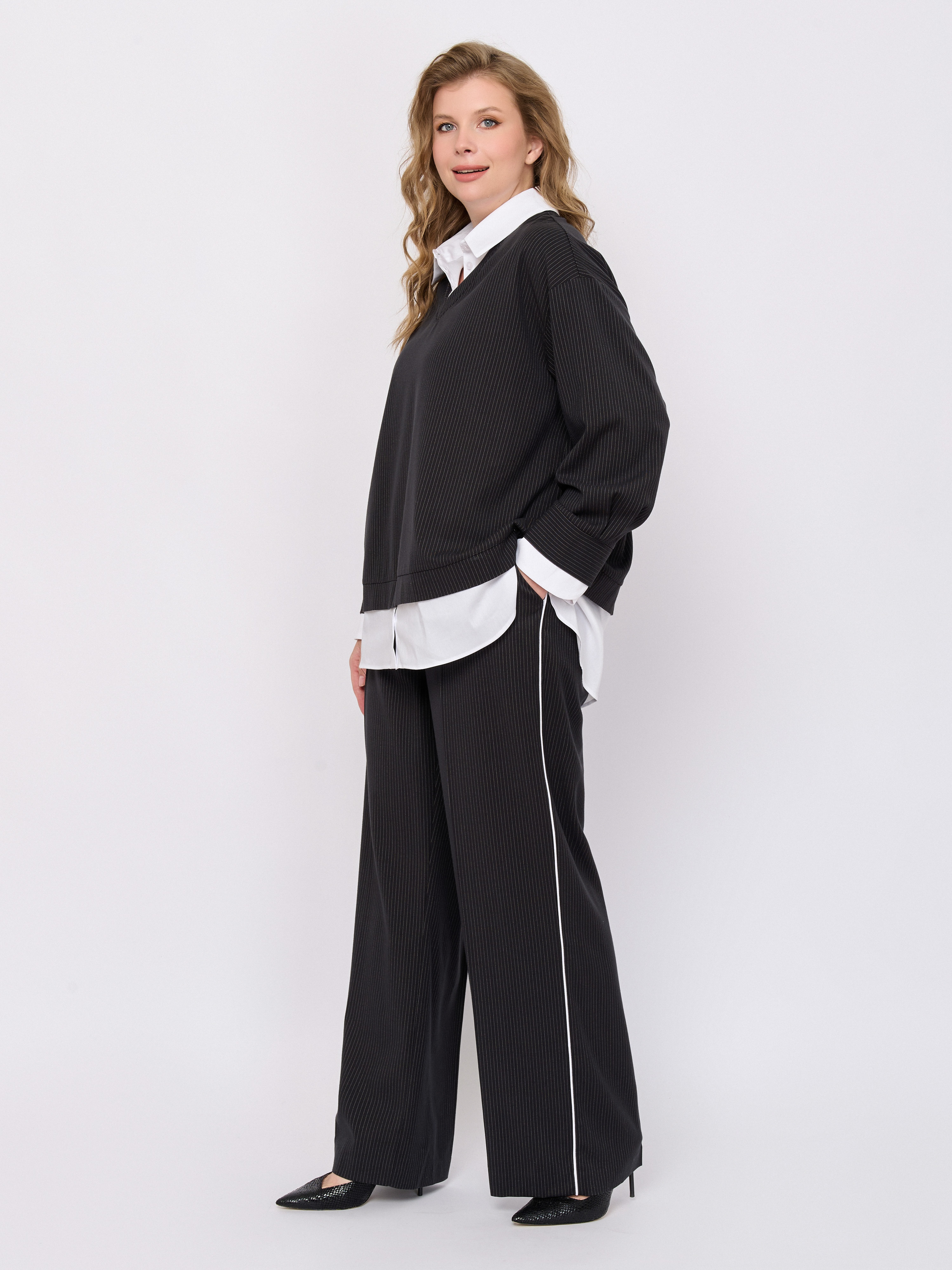 Э8401.2035/м/25-02 Брюки Mat Fashion