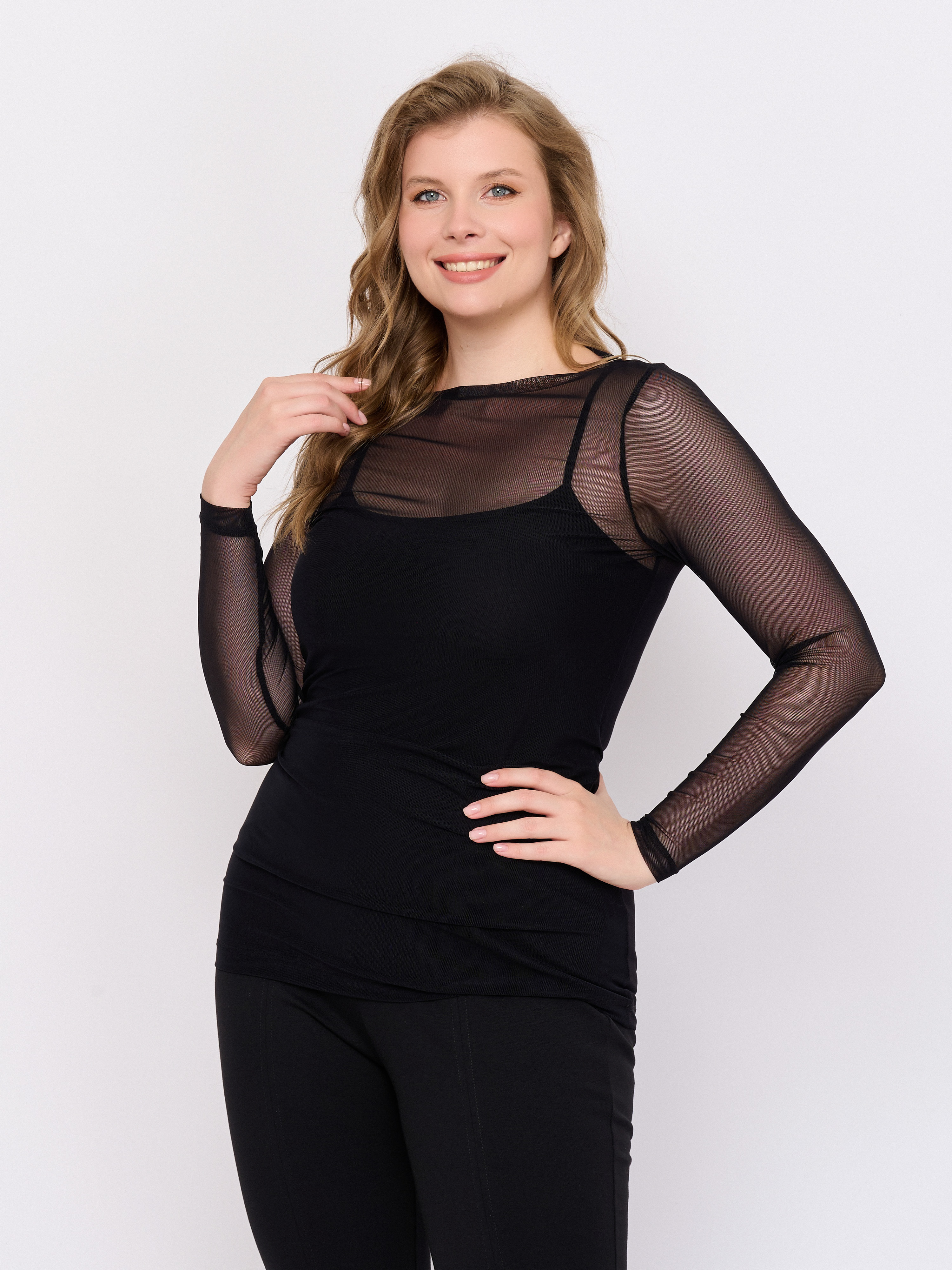 Э8401.1056/м/25-02 Блуза тр. Mat Fashion