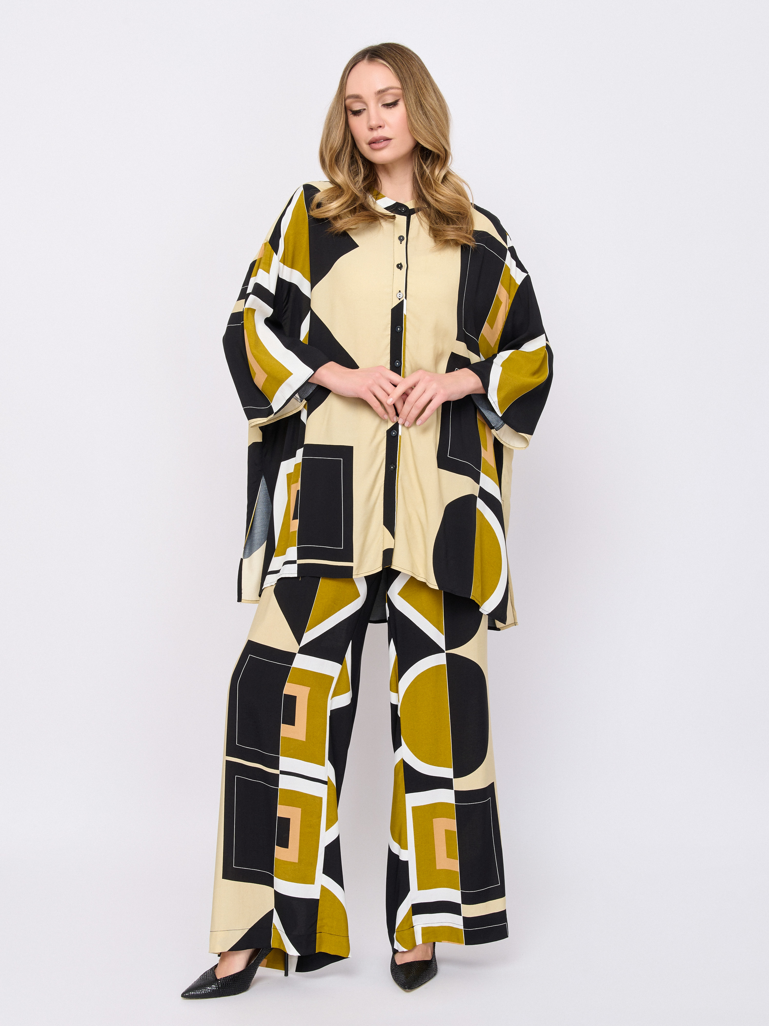 Э8301.2065/м/25-01 Брюки Mat Fashion